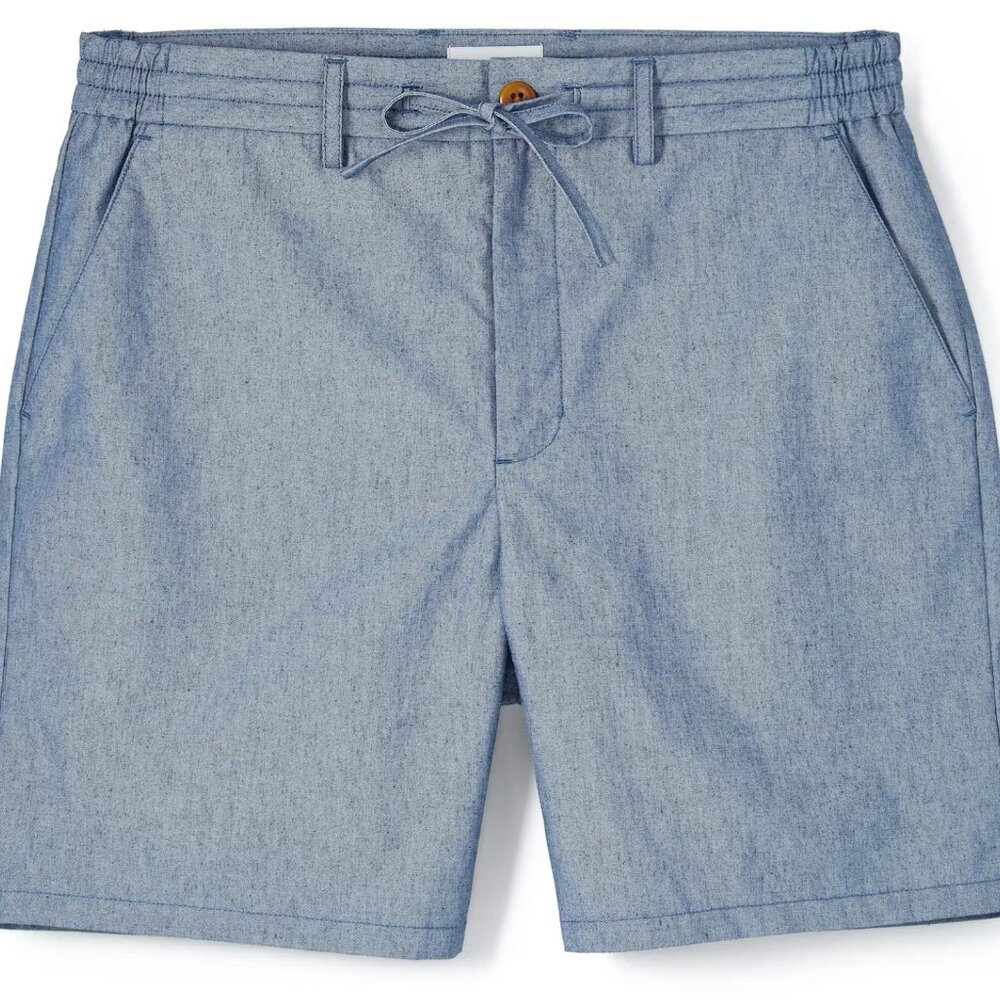 Willis Wrinkle-Free Linen Short - 7"